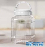 Hũ Bát Giác 3.3K Nắp Quai - No.F189