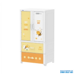 Tủ nhựa Duy Tân Wing 2C-2N (màu trắng, con ong)