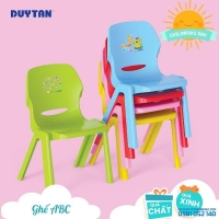 Ghế ABC (Màu sắc: Đỏ - Xanh dương - xanh lá - hồng - vàng)