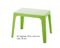 Bàn nhựa chữ nhật nhỏ - 821BA
