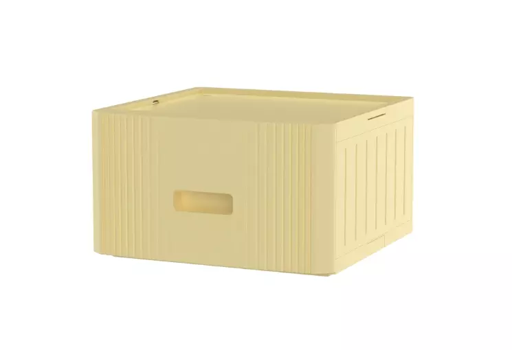 Tủ nhựa Duy Tân Matsu Lock - 1 ngăn - màu vàng